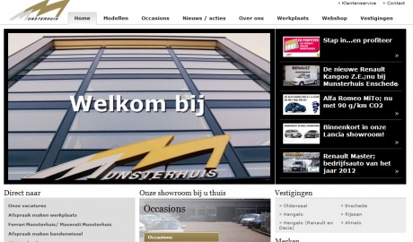 Nieuwe Zilveren Sponsor - Munsterhuis Autobedrijven