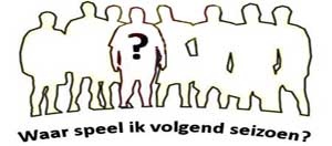 Team indeling en het trainingschema staat online