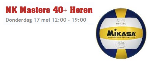 NK Masters voor Heren. De volleybaltop van toen weer bij elkaar?