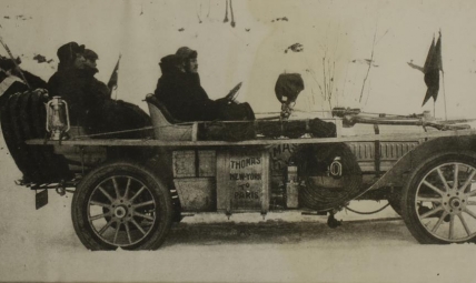 Thomas Flyer, New York to Paris photographs 