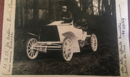 Can anybody help us identify the race where this car was entered in?