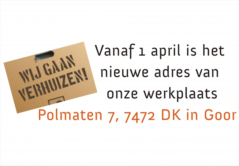Verhuizing werkplaats Digi-Sign