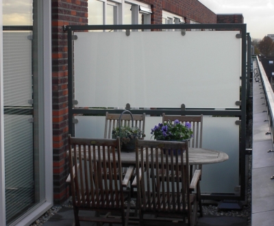 Foto bij Privacy met glas