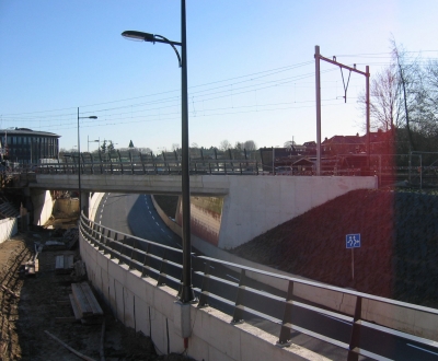 Foto bij Reggesingel hekwerk en geluidsschermen