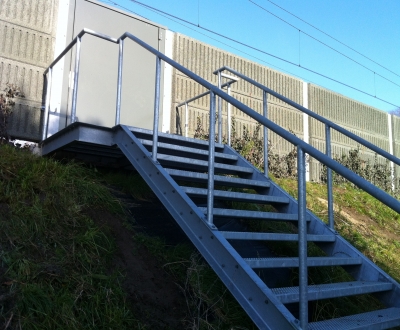 Foto bij Geluidschermen spoor Deventer-Hengelo