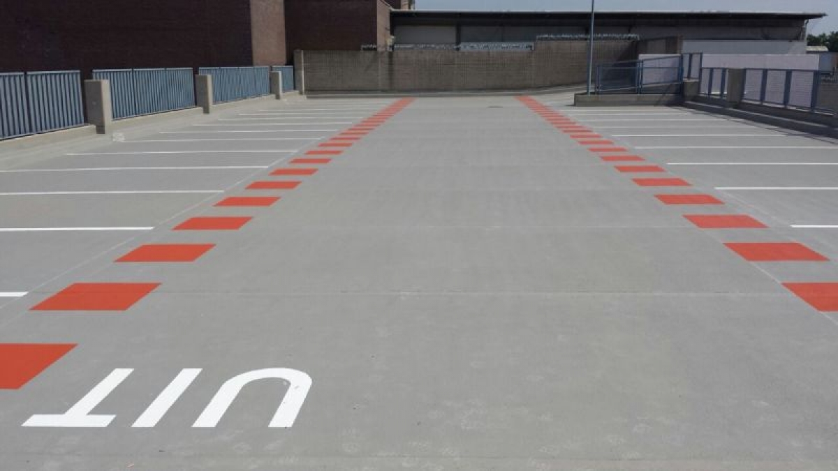 Afdichting parkeerdak 1e Hogeweg Zeist fase 1+2