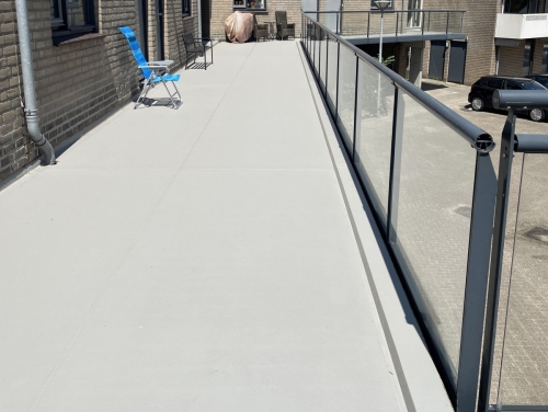 Ga naar Terrasvloer woning Oranje Nassaulaan Amsterdam 