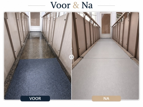 Ga naar Galerijvloeren appartementen Schoolstraat