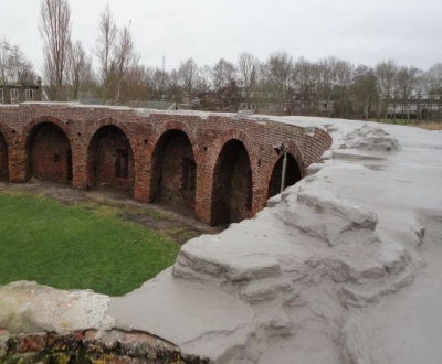 Afbeelding bij Triflex afdichting muur, fase 1, Rüine Teylingen